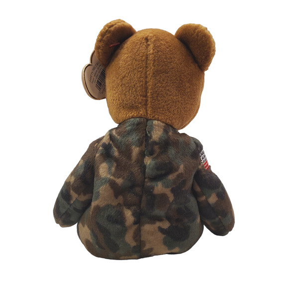 Vintage Ty Beanie Babies Hero Military Bear USO Vintage Military Support Bears - Picture 4 of 10